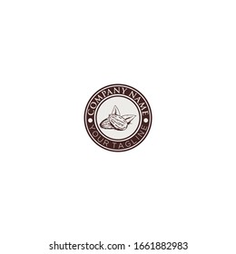 flat classic cocoa brown logo