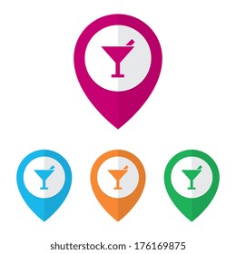 Flat Club or Bar Markers