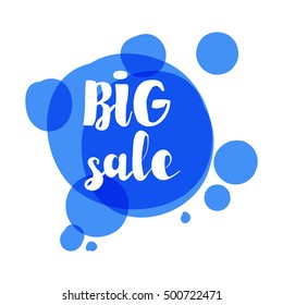 Flat color circle design big sale stickers. Vector illustrations for online shopping, product promotions, website and mobile website badges, ads, print material.