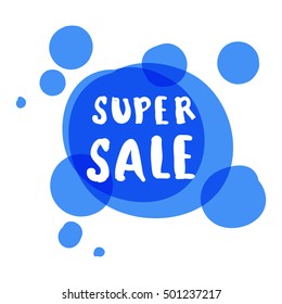 Flat color circle design big sale stickers. Vector illustrations for online shopping, product promotions, website and mobile website badges, ads, print material.