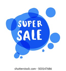 Flat color circle design big sale stickers. Vector illustrations for online shopping, product promotions, website and mobile website badges, ads, print material.
