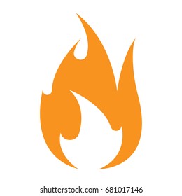 flat color fire icon
