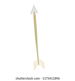 flache Pfeilgrafik