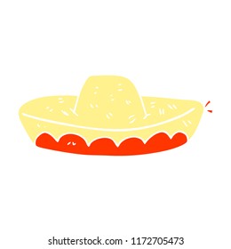 ilustración de color plano de aquello