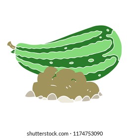 ilustración de color plano de la médula
