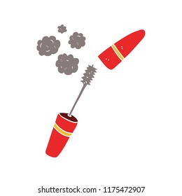 ilustración de color plano de mascara