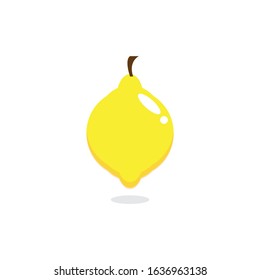 FLAT COLOR LEMON VECTOR DESIGN.