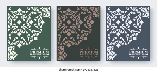 flat color mandala cover collection
