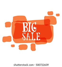 Flat color rectangle design big sale stickers. Vector illustrations for online shopping, product promotions, website and mobile website badges, ads, print material.