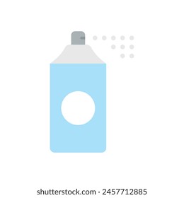 Flat Color Color Wheel vector icon