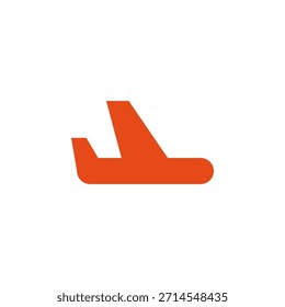 Flatcolor Airplane Mode Icon für Flug und Netzwerktrennung