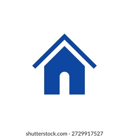 Flat Colored Home Icon for Dashboard Navigation