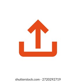 Conjunto de iconos de bandeja de salida de color plano en contorno y estilo sólido para la navegación de la interfaz