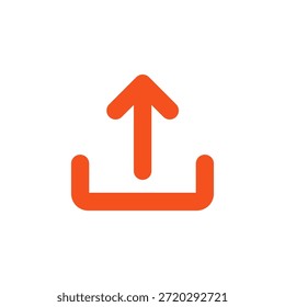 Flat Colored Outbox Icon Set in Outline and Solid Style for Interface Navigation