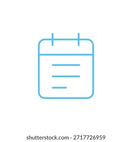 Icono de horario de color plano para planificación de tiempo y gestión de citas
