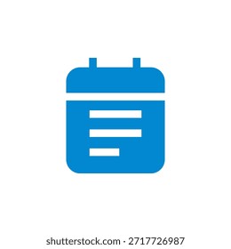 Icono de horario de color plano para planificación de tiempo y gestión de citas