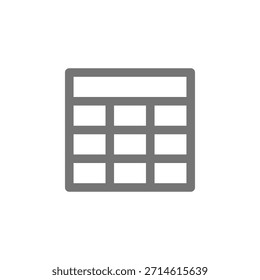 Flat Colored Tab Icon for Browser Window and User Interface