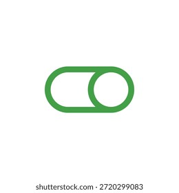 Icono de palanca de color plano para Estado y activación