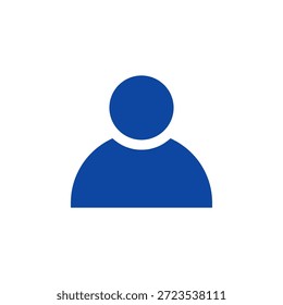 Icono de usuario de color plano para Perfil de Cuenta