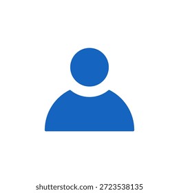 Flat Colored User Icon for Account Profile