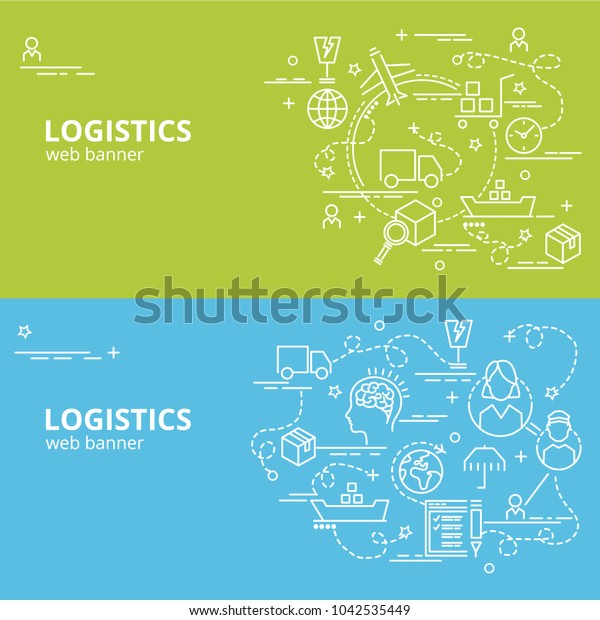Flat colorful design concept for Logistics.\
Infographic idea of making creative products.\
Template for website\
banner, flyer and poster.