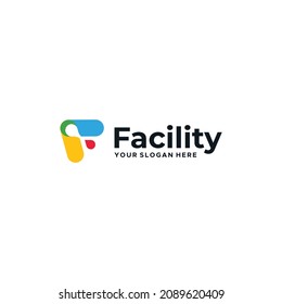 diseño de logotipo de facilidad de uso de FACILITY 