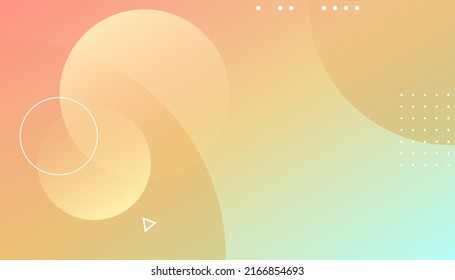 Flat colorful geometric background.  Dynamic shapes composition and elements. Modern design in Eps10 vector illustration

