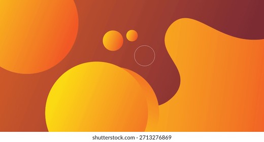 Fondo geométrico colorido plano. Composición de Formas fluidas con Gradientes de moda. antecedentes Abstractas

