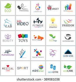 Flat Colorful Icons Set - Vector Illustration.Collection Of Color Icons,For Web,Websites, Print,Presentation Templates,Mobile Applications And Promotional Material.Logo Medical,Ecology,Digital Network