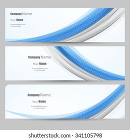 Flat Colorful Website Template Design 
