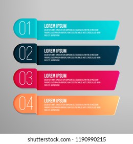 Flat Colorfull Infografik Banner