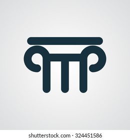 Flat Column icon