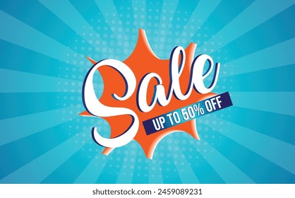 Flat comic style background texture vector 