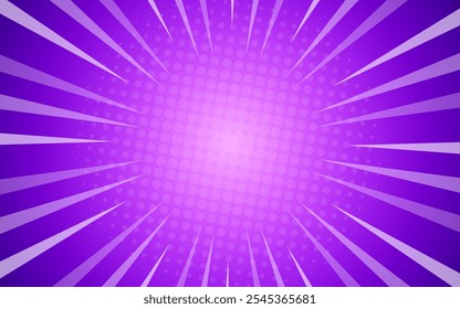 Flat comic style background texture vector