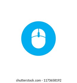 Flat computer mouse