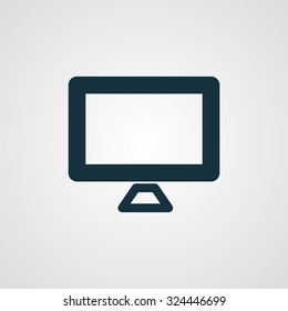 Flat Computer Screen icon