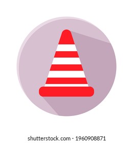 Flat Cone Icon Art Vector Design