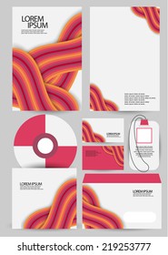 flat corporate identity kit