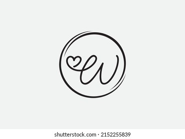 Signo de círculo de tipo de letra de amor creativo plano. vectores de logotipo de amor y diseño de fuentes de corazón por letras y alfabetos