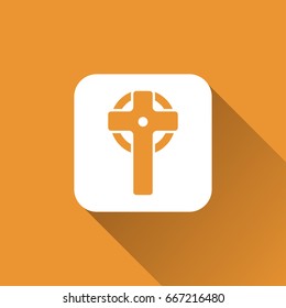 flat Cross icon