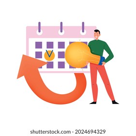 Flat crowdfunding icon set with donating money and becoming a sponsor of new business vector illustration