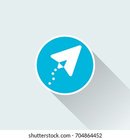 flat cursor icon