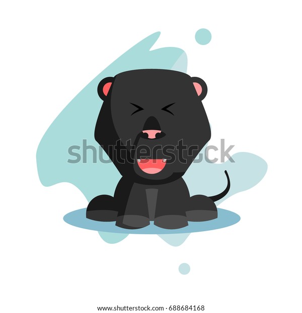 black puma face