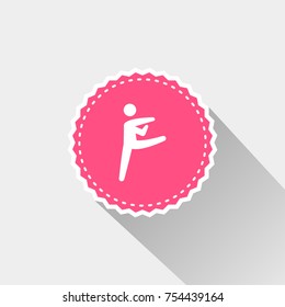 flat Dancer motion icon