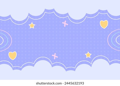 Flat desigen baby shower new born vector background template