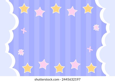 Flat desigen baby shower new born vector background template