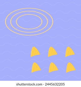 Flat desigen baby shower new born vector background template