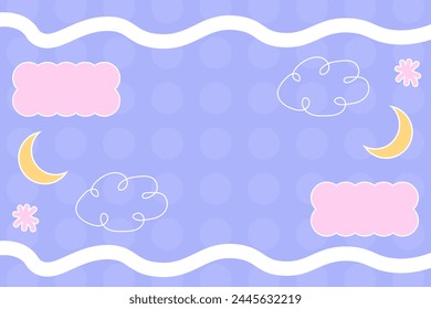 Flat desigen baby shower new born vector background template