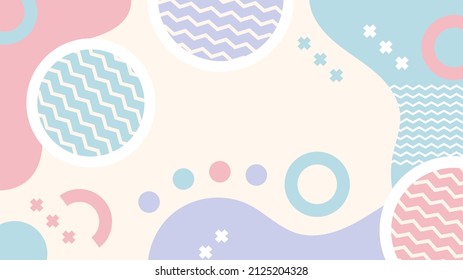 Flat design abstract background. - Vector.
