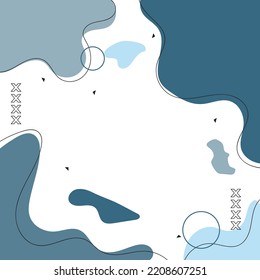 Flat design abstract background vector illustration